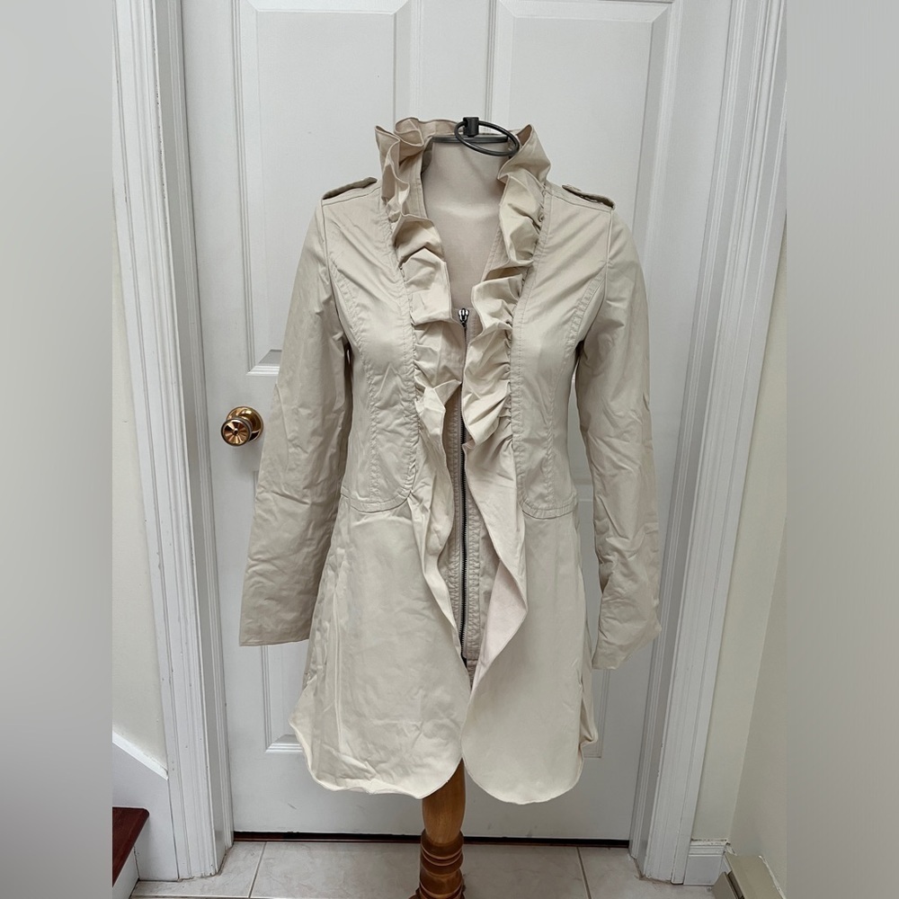 Willi smith trench coat ladies medium